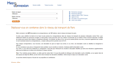 Desktop Screenshot of metro-connexion.org